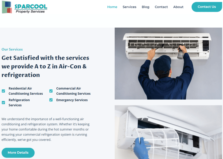 Sparcool Website