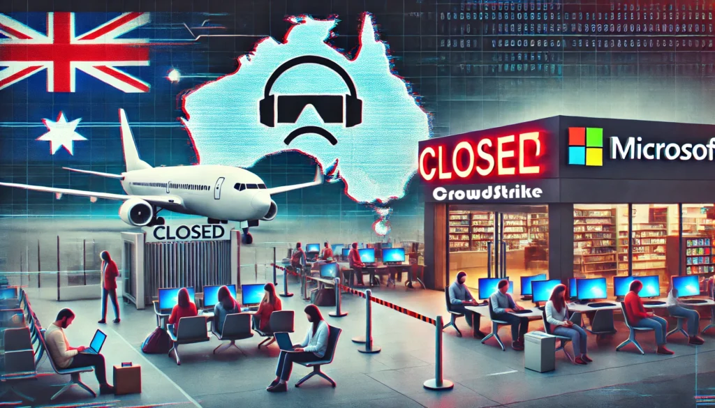 Major Outage Affects Businesses Across Australia using Microsoft Windows based CrowdStrike Falcon® platform